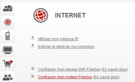 Accès routeur Freebox
